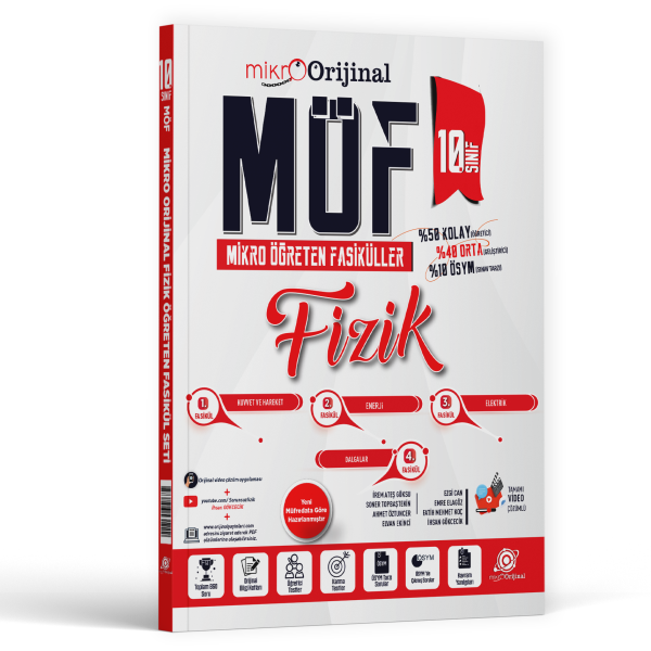 MİKRO ORİJİNAL 10.SINIF MÖF SET FİZİK - 25-26